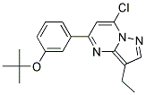 5-(3-tert-butoxyphenyl)-7-chloro-3-ethylpyrazolo[1,5-a]pyrimidine 结构式