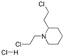 BIS-(2-CHLOROETHYL)PIPERIDINE HYDROCHLORIDE 结构式