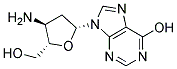 3'-AMINO-2',3'-DIDEOXYINOSINE 结构式