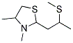 3,4-Dimethyl-2-Methylthiopropyl-3-Thiazoline 结构式