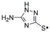 5-Amino-1,2,4-Triazole-3-Mercapto 结构式