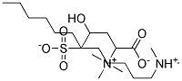 n-Dodecyl dimethylammonium (2-hydroxy-3-sulfopropyl) betaine 结构式