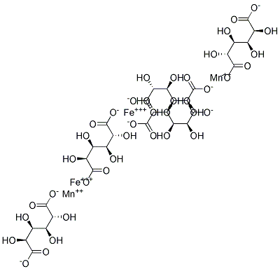 Iron(III) manganese saccharate 结构式