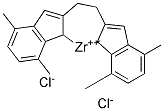 DL-Ethylenebis(4,7-dimethylindenyl) zirconium dichloride 结构式