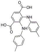 Ditoluidinoterephthalic acid 结构式