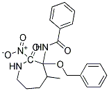 3'-BENZYLOXY-4'-METHYL-2'-NITRO-N-(2-OXOHEXAHYDRO-3-AZEPINYL)BENZAMIDE 结构式