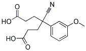 4-CYANO-4-(M-METHOXYPHENYL)PIMELICACID 结构式