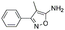 4-METHYL-3-PHENYL-5-ISOXAZOLAMINE 结构式