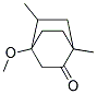 4-METHOXY-1,5-DIMETHYLBICYCLO(2.2.2)OCTAN-2-ONE 结构式