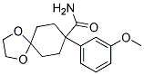 8-(M-METHOXYPHENYL)-1,4-DIOXASPIRO(4.5)DECANE-8-CARBOXAMIDE 结构式