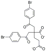 BIS(4-BROMOPHENACYL)GLUTARATE 结构式