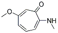 6-Methoxy-2-methylamino-2,4,6-cycloheptatrienone 结构式