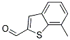 7-METHYLBENZO(B)THIOPHENE-2-CARBALDEHYDE 结构式