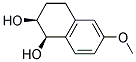 CIS-6-METHOXY-1,2,3,4-TETRAHYDRO-1,2-NAPHTHALENEDIOL 结构式