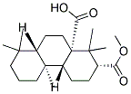 DIMETHYL(2A,4AB,4BA,8AB,10AA)-2,4B,8,8-TETRAMETHYLDODECAHYDRO-2,10A(1H)-PHENANTHRENEDICARBOXYLATE 结构式