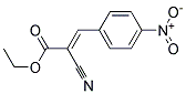 ETHYL(E)-A-CYANO-4-NITROCINNAMATE 结构式