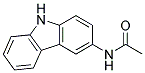 N-(3-CARBAZOLYL)ACETAMIDE 结构式