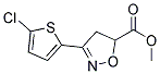 METHYL3-(5-CHLORO-2-THIENYL)-2-ISOXAZOLINE-5-CARBOXYLATE 结构式