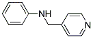 N-(4-PYRIDYLMETHYL)ANILINE 结构式