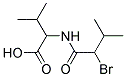 N-(2-BROMO-3-METHYLBUTYRYL)-DL-VALINE 结构式