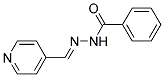 N'-(4-PYRIDYLMETHYLENE)BENZOHYDRAZIDE 结构式