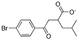 P-BROMOPHENACYL4-METHYLVALERATE 结构式