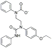 PHENYL(2-(1-(P-ETHOXYPHENYL)-3-PHENYLUREIDO)ETHYL)CARBAMATE 结构式