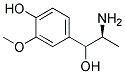 DL--(4-Hydroxy-3-methoxyphenyl)alaninol 结构式