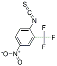 4-Nitro-2-(trifluoromethyl)phenylisothiocyanate 结构式