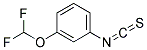 3-(Difluoromethoxy)phenylisothiocyanate 结构式