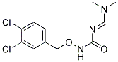 (E)-N'-(3,4-Dichlorobenzyloxycarbamoyl)-N,N-dimethylformimidamide 结构式