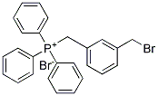 3-(Bromomethyl)benzyl triphenylphosponium bromide 结构式