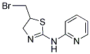 N-[5-(BROMOMETHYL)-4,5-DIHYDRO-1,3-THIAZOL-2-YL]-N-(2-PYRIDINYL)AMINE 结构式