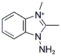 1,2-DIMETHYL-3H-BENZIMIDAZOL-3-AMINE 结构式