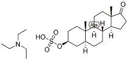 5-alpha-Androstan-3-beta-ol-17-one sulphate, triethyl ammonium salt 结构式