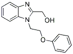 [1-(2-PHENOXYETHYL)-1H-BENZIMIDAZOL-2-YL]METHANOL 结构式