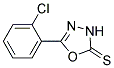 5-(2-CHLOROPHENYL)-1,3,4-OXADIAZOLE-2(3H)-THIONE 结构式