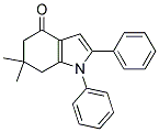 6,6-DIMETHYL-1,2-DIPHENYL-1,5,6,7-TETRAHYDRO-INDOL-4-ONE 结构式