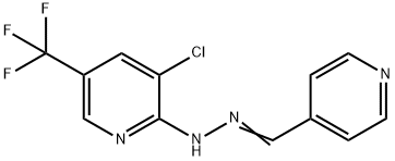 ISONICOTINALDEHYDE N-[3-CHLORO-5-(TRIFLUOROMETHYL)-2-PYRIDINYL]HYDRAZONE 结构式