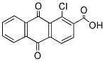 1-CHLORO-9,10-DIOXO-9,10-DIHYDRO-ANTHRACENE-2-CARBOXYLIC ACID 结构式