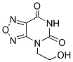 4-(2-Hydroxy-ethyl)-4H-[1,2,5]oxadiazolo[3,4-d]pyrimidine-5,7-dione 结构式