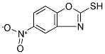 5-NITRO-1,3-BENZOXAZOLE-2-THIOL 结构式