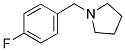 1-(4-FLUOROBENZYL)PYRROLIDINE 结构式