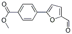 4-(5-Formyl-furan-2-yl)-benzoic acid methyl ester 结构式