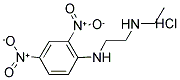 N-(2,4-DINITROPHENYL)-N'-ETHYLETHANE-1,2-DIAMINE HYDROCHLORIDE 结构式