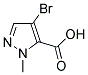 4-溴-2-甲基-2H-吡唑-3-甲酸 结构式