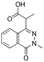 2-(3-甲基-4-氧代-3,4-二氢酞嗪-1-基)丙酸 结构式