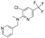 N2-METHYL-N2-(3-PYRIDYLMETHYL)-3-CHLORO-5-(TRIFLUOROMETHYL)PYRIDIN-2-AMINE 结构式