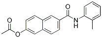 ACETOXY METHYLANILIDE NAPHTHOIC ACID 结构式