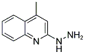 2-HYDRAZINO-4-METHYLQUINOLINE 结构式